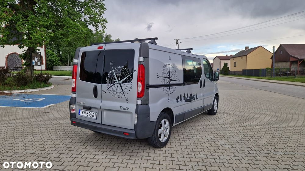 Renault TRAFIC L2H1 Długi Klima Elektryka Navi Tempomat Dubel Kabina 6os Brygadówka - 5