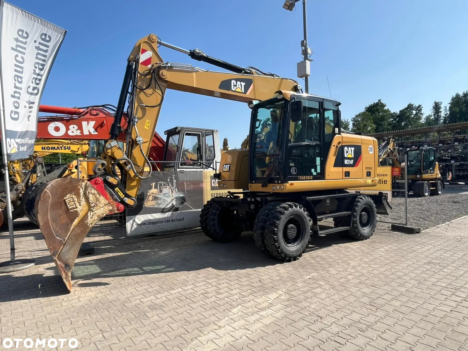 Caterpillar Caterpillar M314F 2019r. / Pełen serwis CAT/ NIEMCY !!! - 2