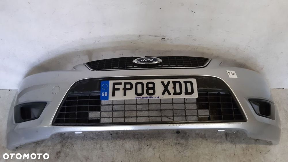 ^ ZDERZAK PRZÓD PRZEDNI DO FORD MONDEO MK4 IV 66 SREBRNY  GRILL - 1