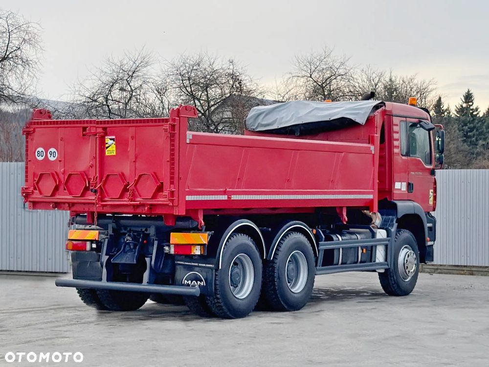 MAN TGA 33.350 * WYWROTKA 5,20 m + BORDMATIC * STAN BDB - 8