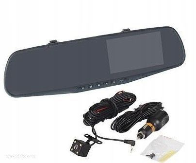 LUSTERKO REJESTRATOR+KAMERA COFANIA FULL HD 4,3 - 3
