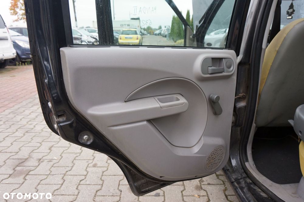 DRZWI TYLNE LEWE PANDA II 632  CZARNY FIAT 2003-2012 - 10