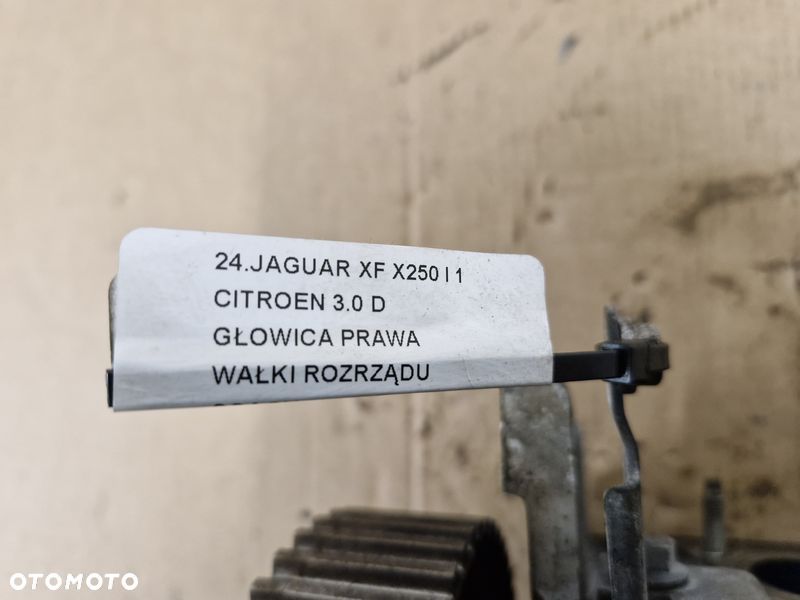 JAGUAR XF X250 I 1 CITROEN 3.0 D GŁOWICA PRAWA WAŁKI ROZRZĄDU SSĄCY 9X2Q6090-CA - 13
