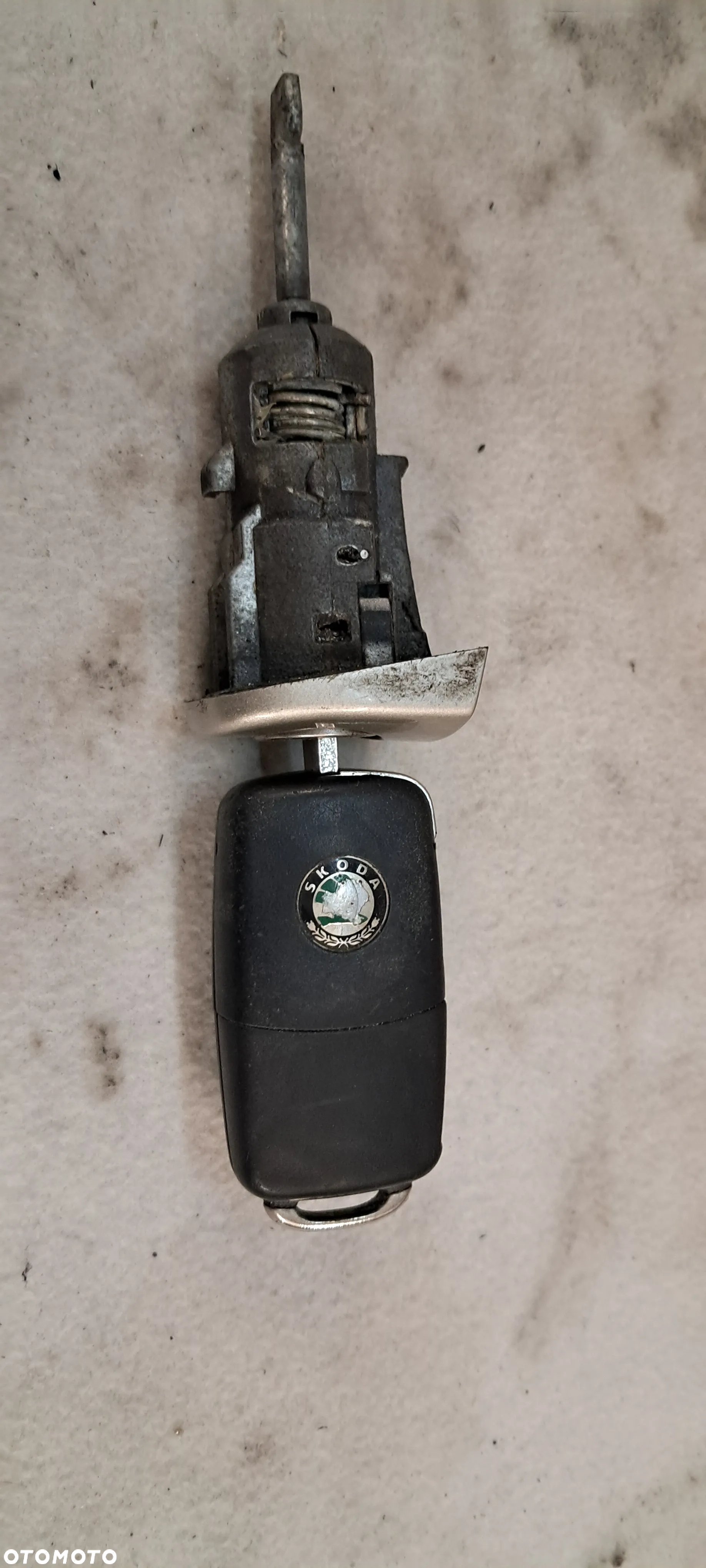 Stacyjka Klucz Wkładka Komplet Skoda Superb I 4B0905851M 3U0827573 1J0959753DA - 9