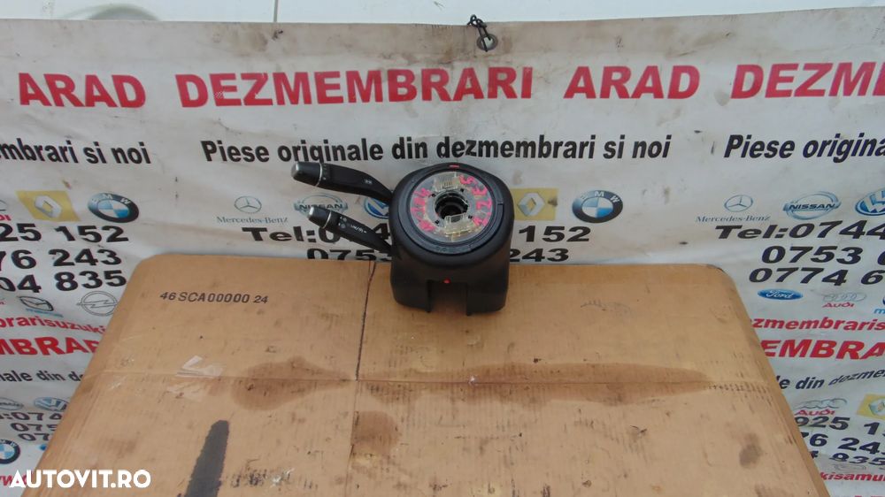 Bloc semnalizare stergatoate Mercedes c Class w204 an 2007-2015 manete pilot banda volan - 4