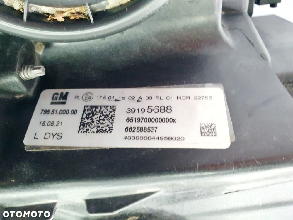 OPEL ASTRA V 5 K LIFT LAMPA LEWA PRZÓD LED 19-22 ORYGINAŁ EU!!! - 9