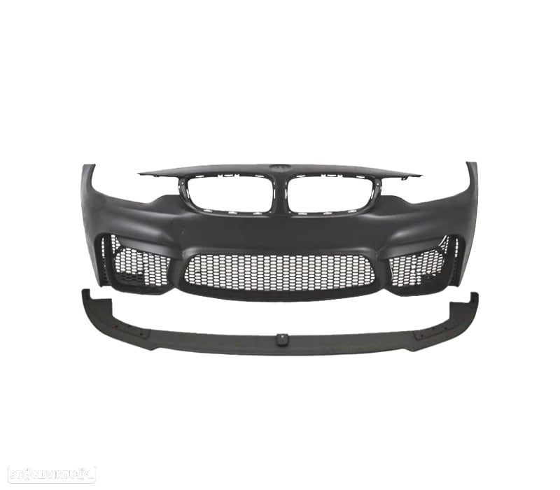 PÁRA-CHOQUES DIANTEIRO BMW F32 F33 F36 LOOK M4 + SPOILER LIP - 2