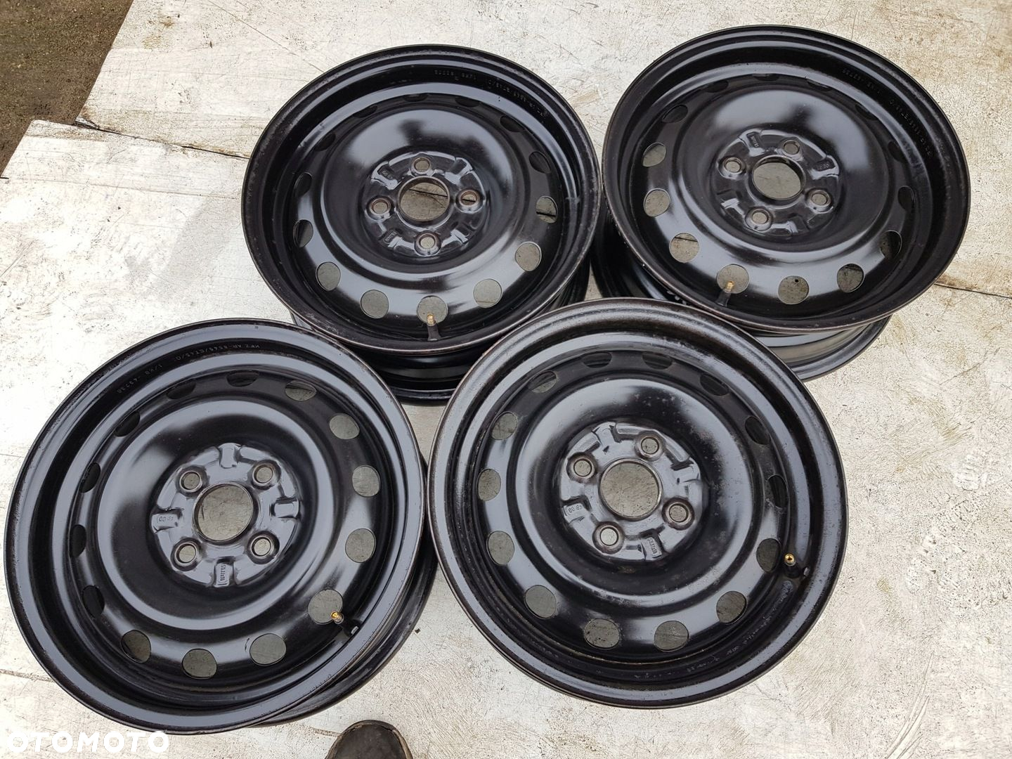 FELGI STALOWE 14 MAZDA 2 323F ET45 4X100 6J - 5