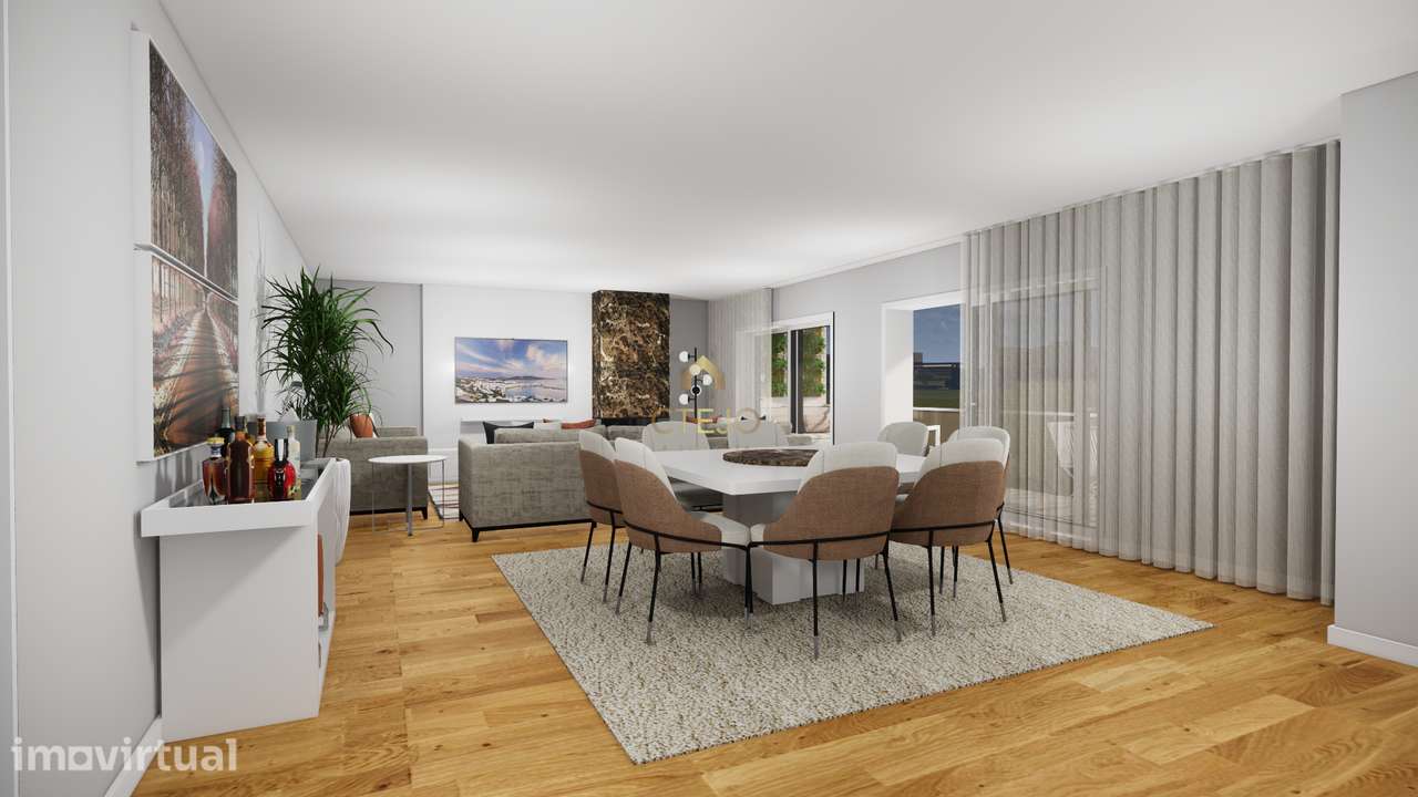 T4 NOVO - Luxo, Espaçoso e Vista Rio em Alverca - Grande imagem: 4/25