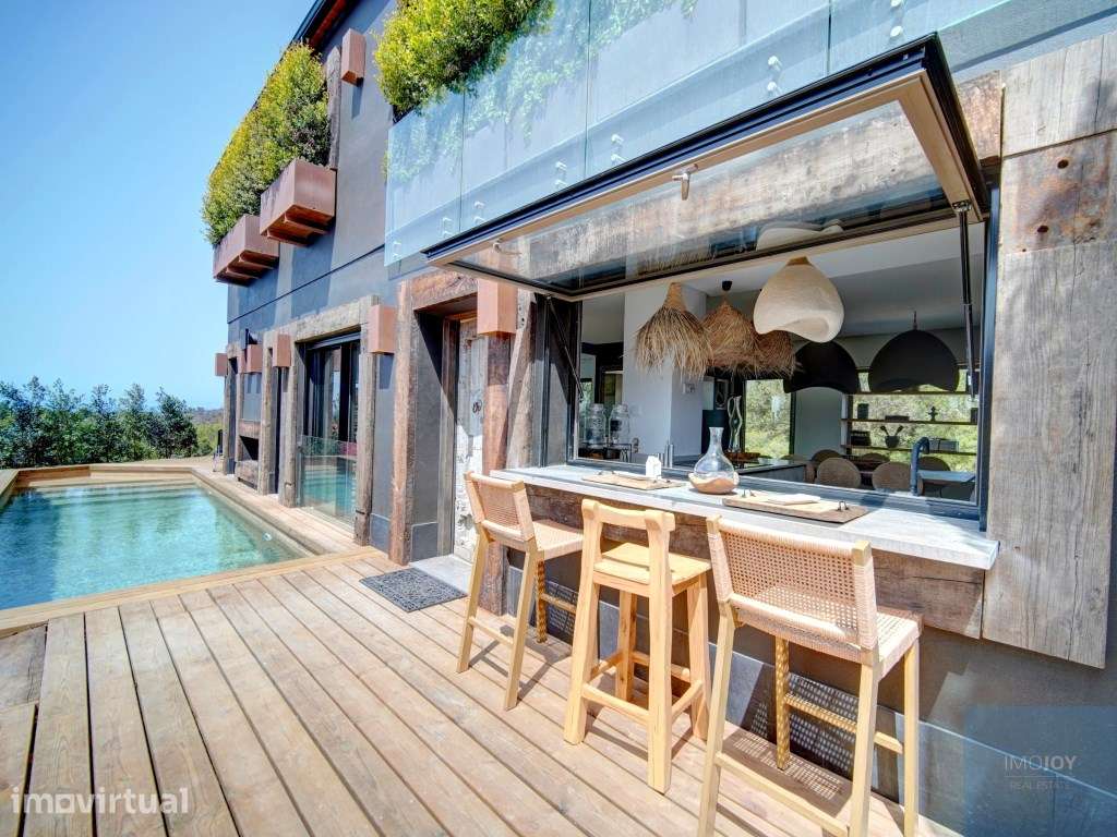 Moradia T4 no Zambujeiro com Piscina e Vista Mar - Grande imagem: 4/60