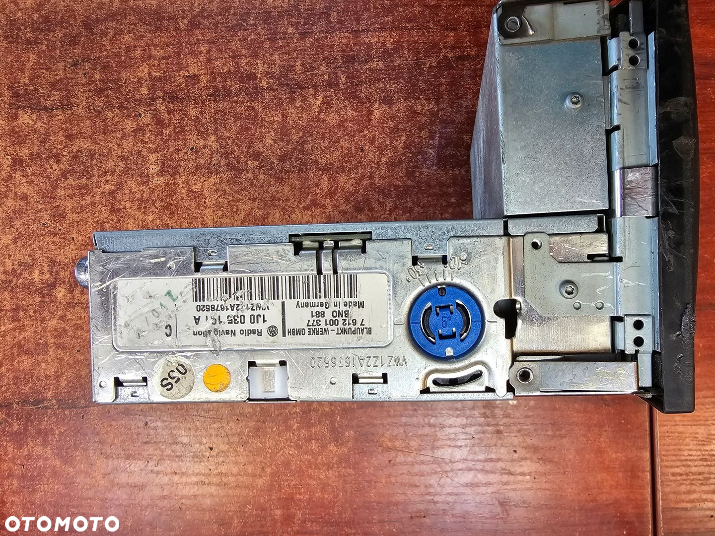 RADIO CD NAWIGACJA VW BORA 1J0035191A 7612001377 - 6