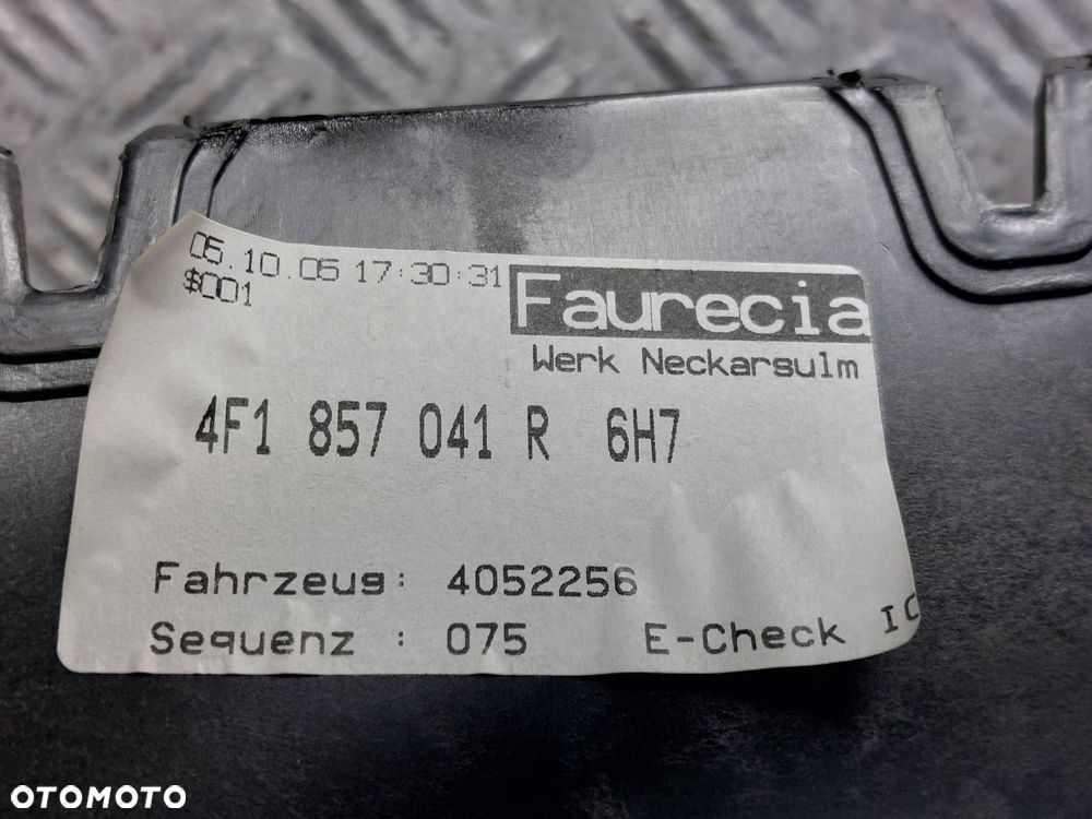 ZESTAW AIRBAG KOKPIT DESKA MODUŁ PODUSZKI AUDI A6 C6 4F0959655B - 10