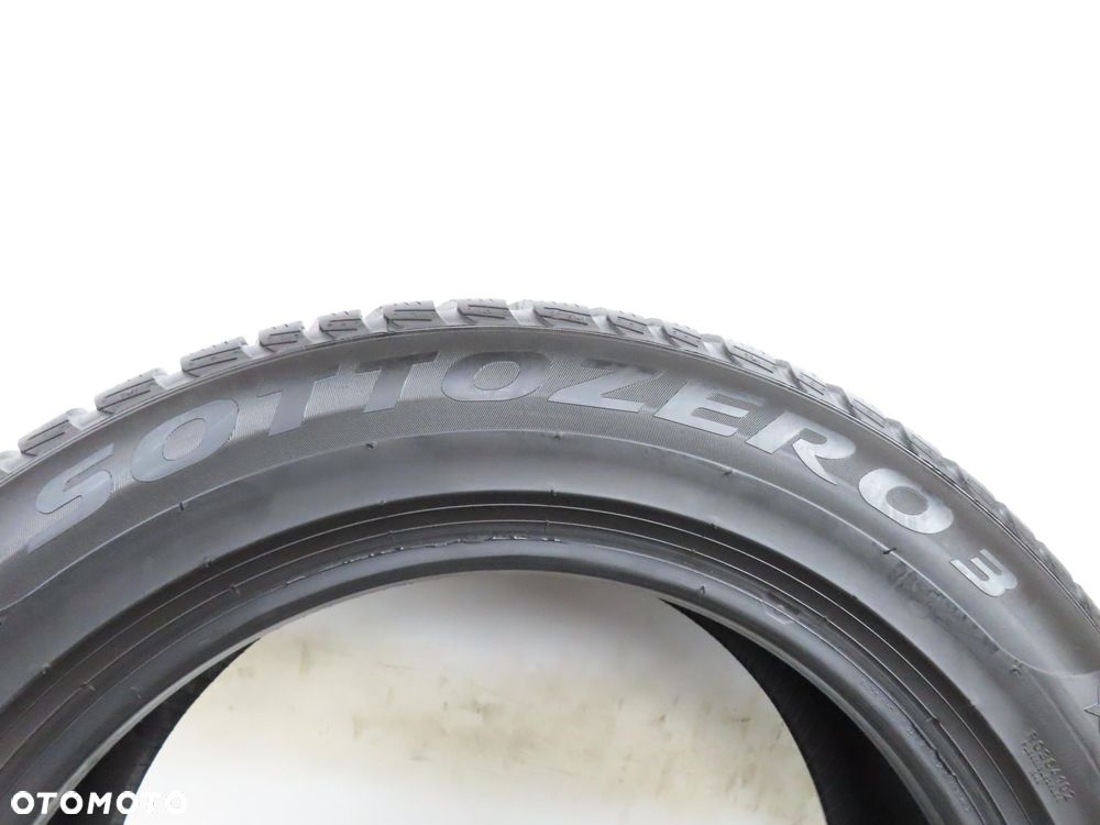 4x 225/55R17 OPONY ZIMOWE UŻYWANE Pirelli Winter SottoZero 3 97H *-BMW MO - 2