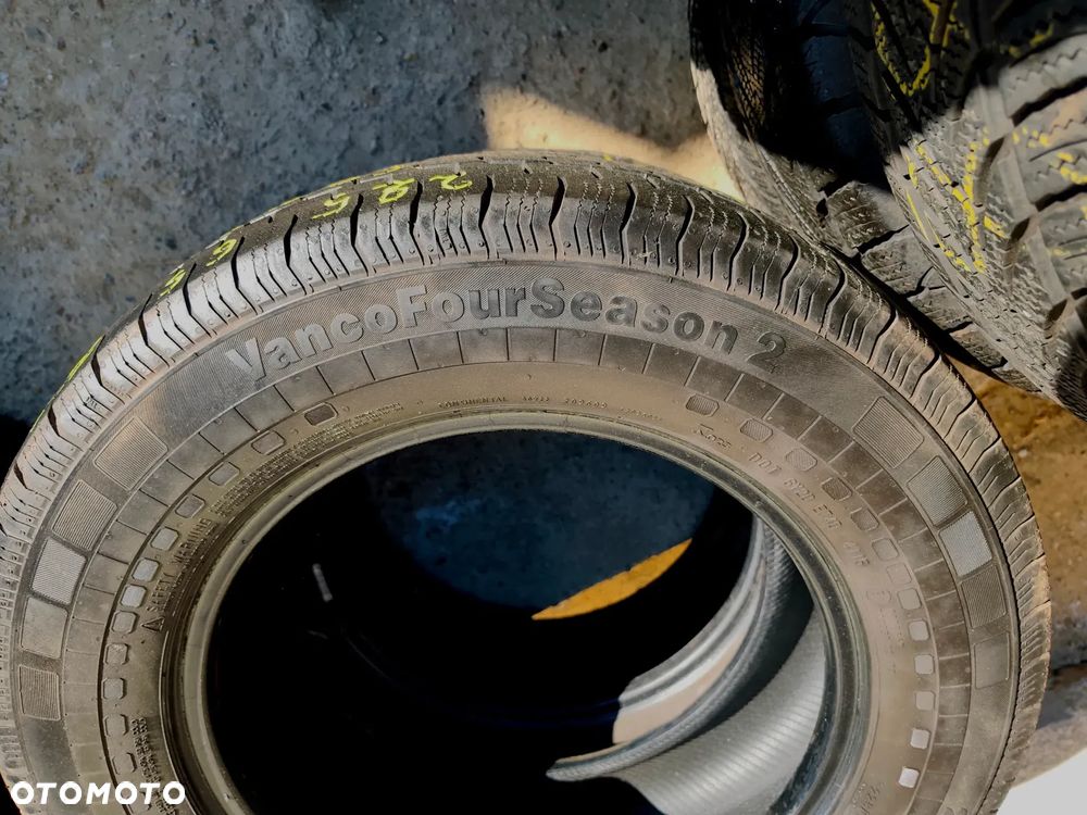 225/65R16C 16 C 112/110R 4szt. 4x Opony Całoroczne Wielosezonowe CONTINENTAL VancoFourSeason 2 5,5mm Legnica ALU-RAD 225/65 - 13