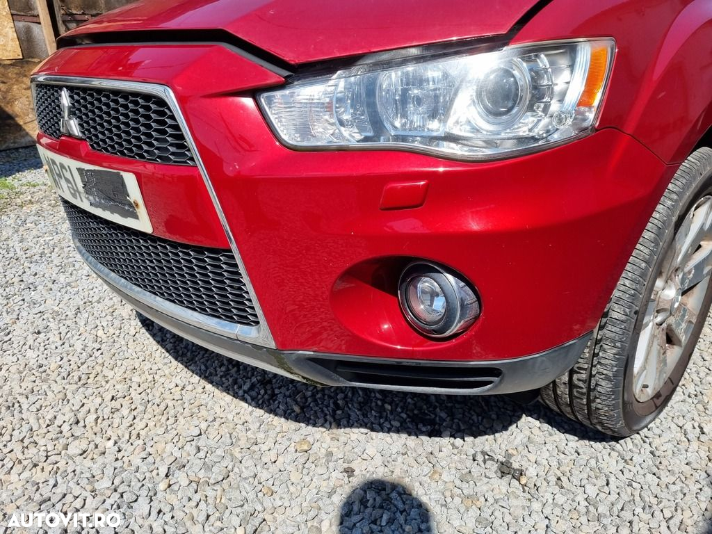 Bara fata Mitsubishi Outlander Facelift 2009 - 2012 Rosu 16j (1314) model cu spalatoare ... - 3