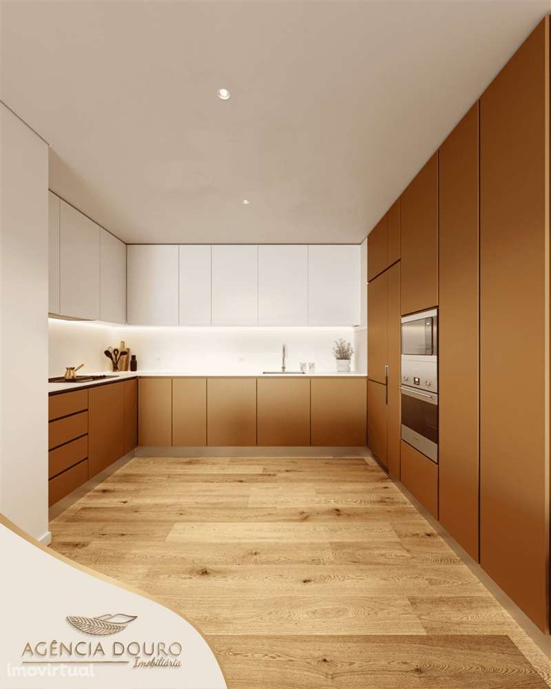 Apartamento T2 com varanda, condomínio fechado no coração de Rio Tinto - Grande imagem: 2/16