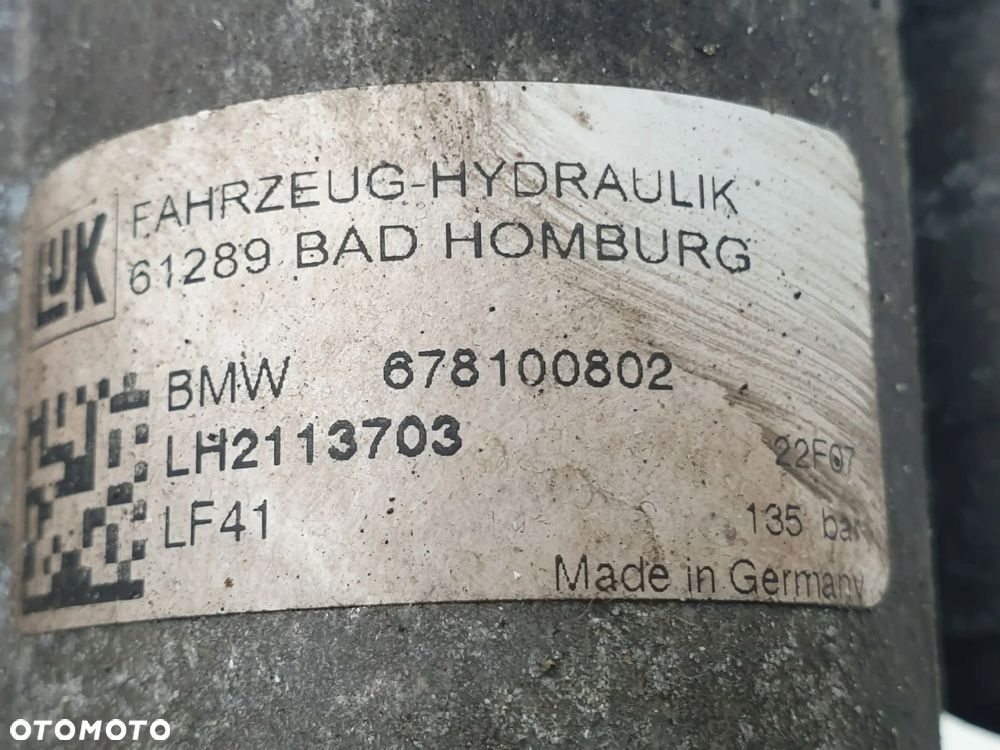 bmw x5 e70 3.0 diesel pompa wspomagania 678100802 oryg - 7