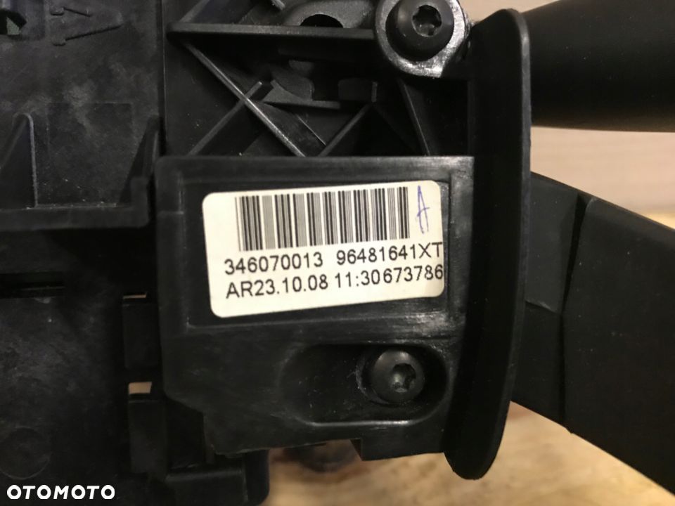 CITROEN C4 PICASSO MANETKI BIEGÓW PRZEŁĄCZNIK ZESPOLONY 96644965XT - 3