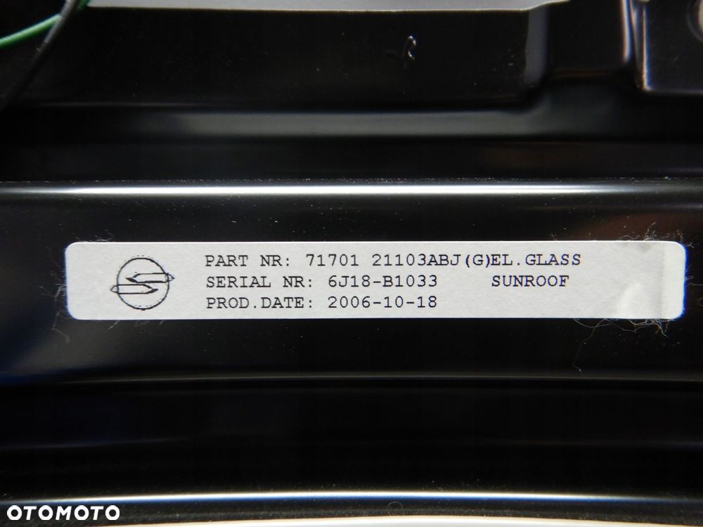 Szyberdach Ssang Yong Rodius 2004–2013 71701-21103ABJ 6J18-B1033 - 4