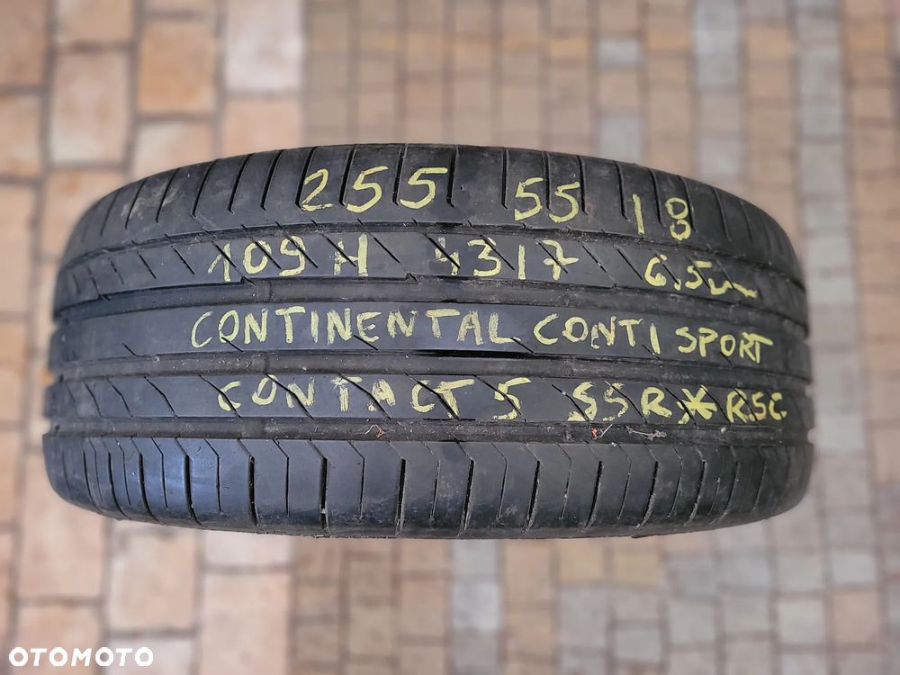 255/55R18 109H - ContiSportContact 5 SSR 6.5mm - 1