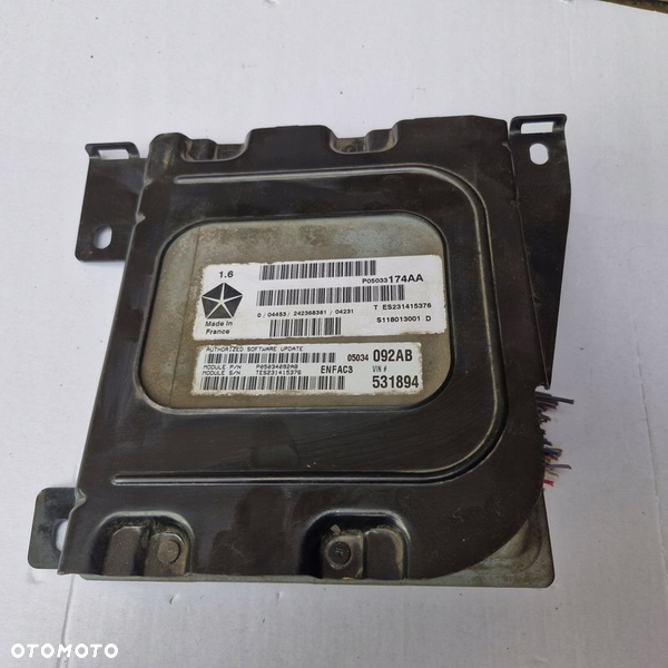 STEROWNIK SILNIKA CHRYSLER 05034092AB P05033174AA