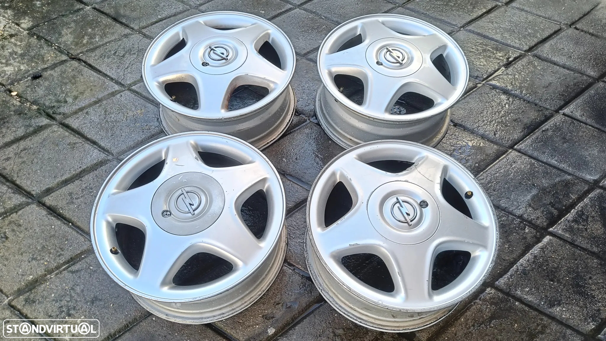 4 jantes 15 Opel furação 4x100 - 4