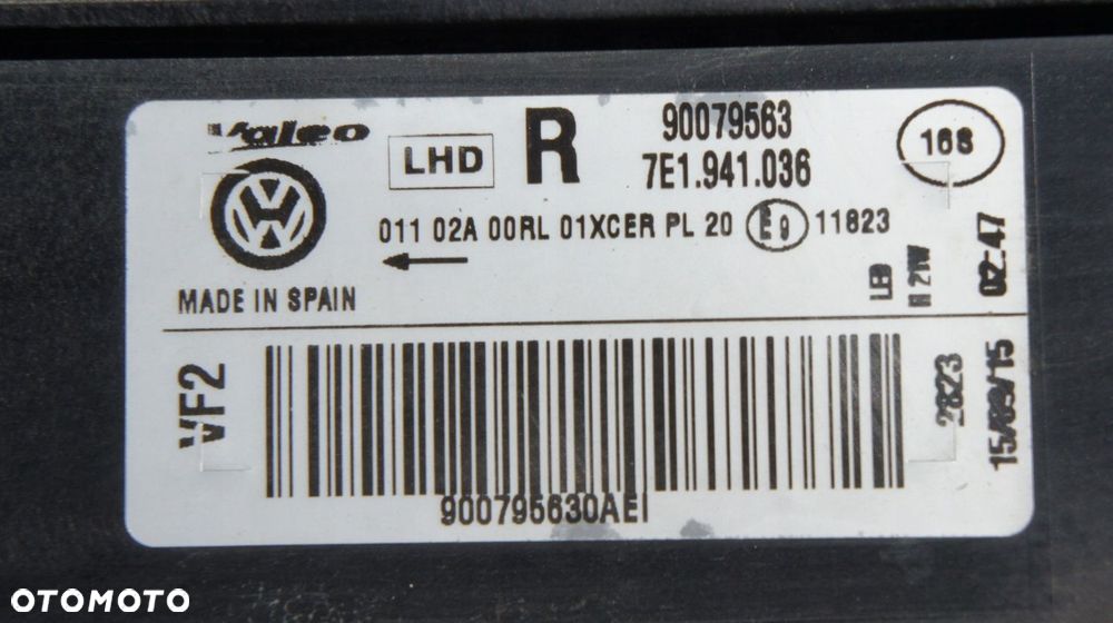 PRZEDNIA PRAWA LAMPA VW T6 7E1 FULL LED - 9