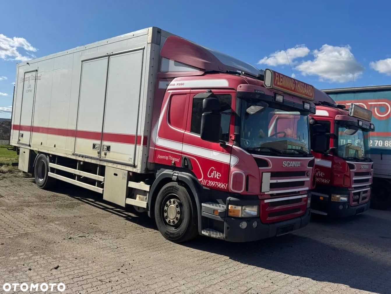 Scania P 280 Kontener 18 palet Sypialka Euro 5 - 1