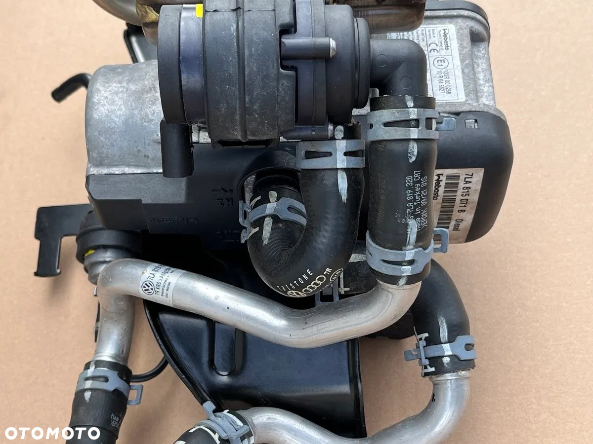 DOGRZEWACZ 5KW 12V THERMO TOP EVO WEBASTO OGRZEWANIE POSTOJOWE VW T6.1 LIFT CALIFORNIA CARAVELLE MULTIVAN TRANSPORTER 7LA815071B  EU - 7