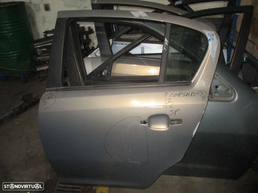 Porta POR2294 OPEL CORSA D 2012 5P CINZA ACASTANHADO TE - 1