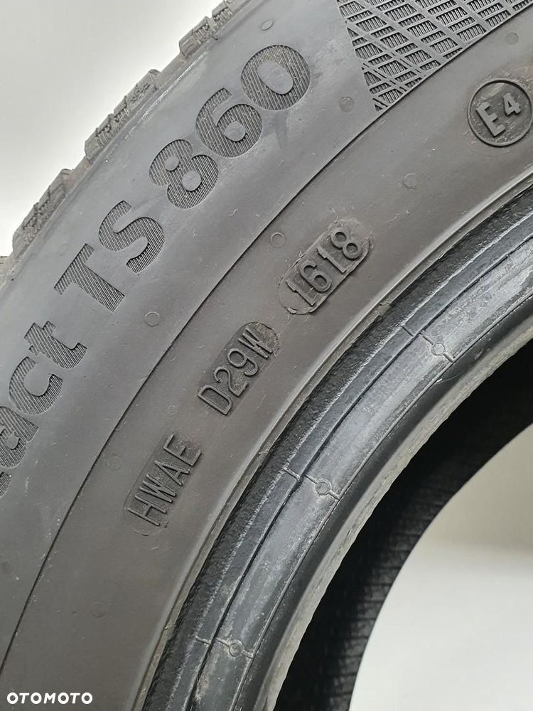 OPONY CONTINENTAL WINTER CONTACT TS860 195/65/R15 5MM 2SZT - 3