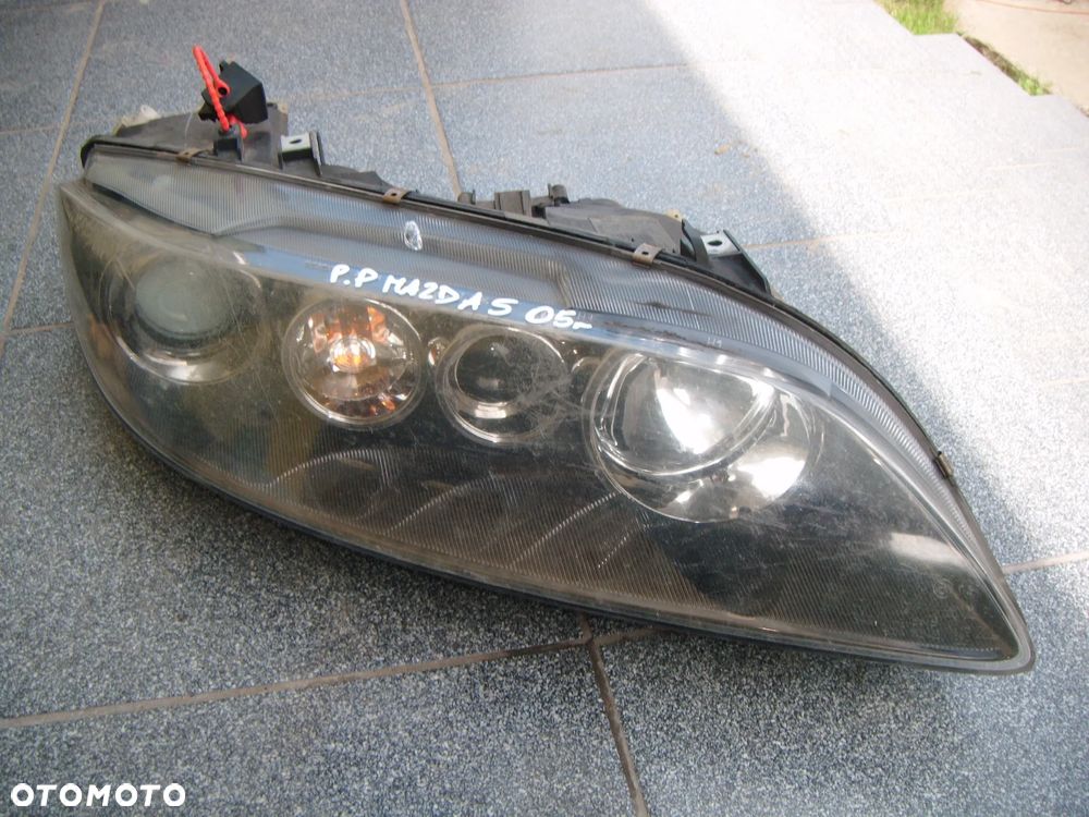 mazda 6 gg 05r lampa prawy przód - 1