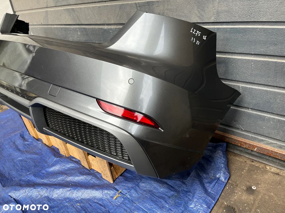 AUDI A3 8V LIFT ZDERZAK TYŁ SPORTBACK LZ7S 4 PDC S LINE  ** - 4