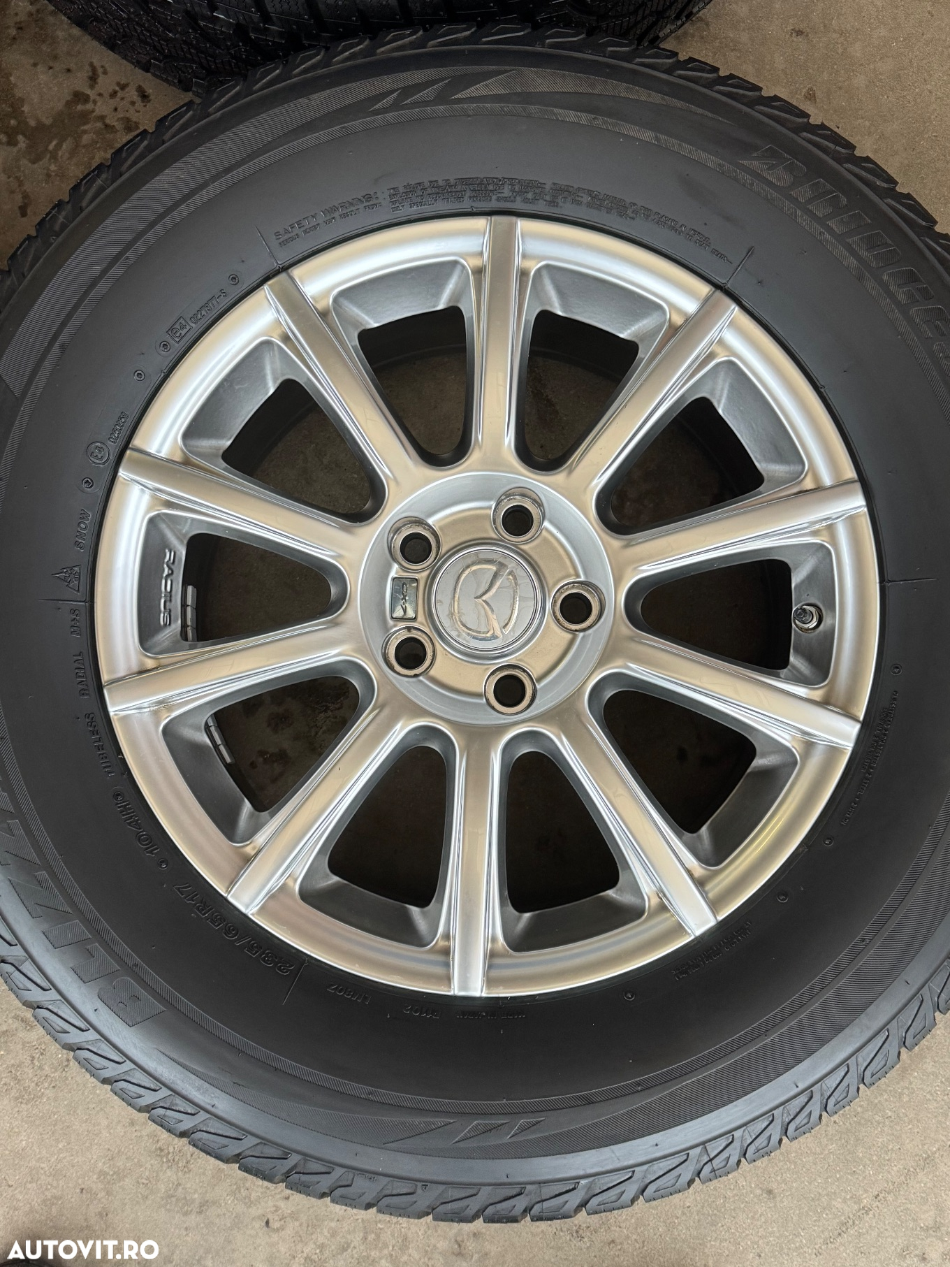 Vând jante aliaj Mazda noi pe 17” cu anvelope noi de iarnă - 6