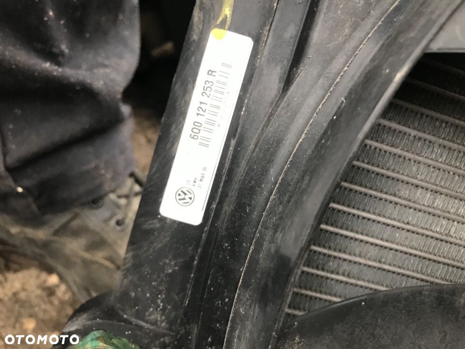 KOMPLET CHŁODNI VW POLO 9N 1.4TDI 6Q0121253R 6Q0820411K - 7