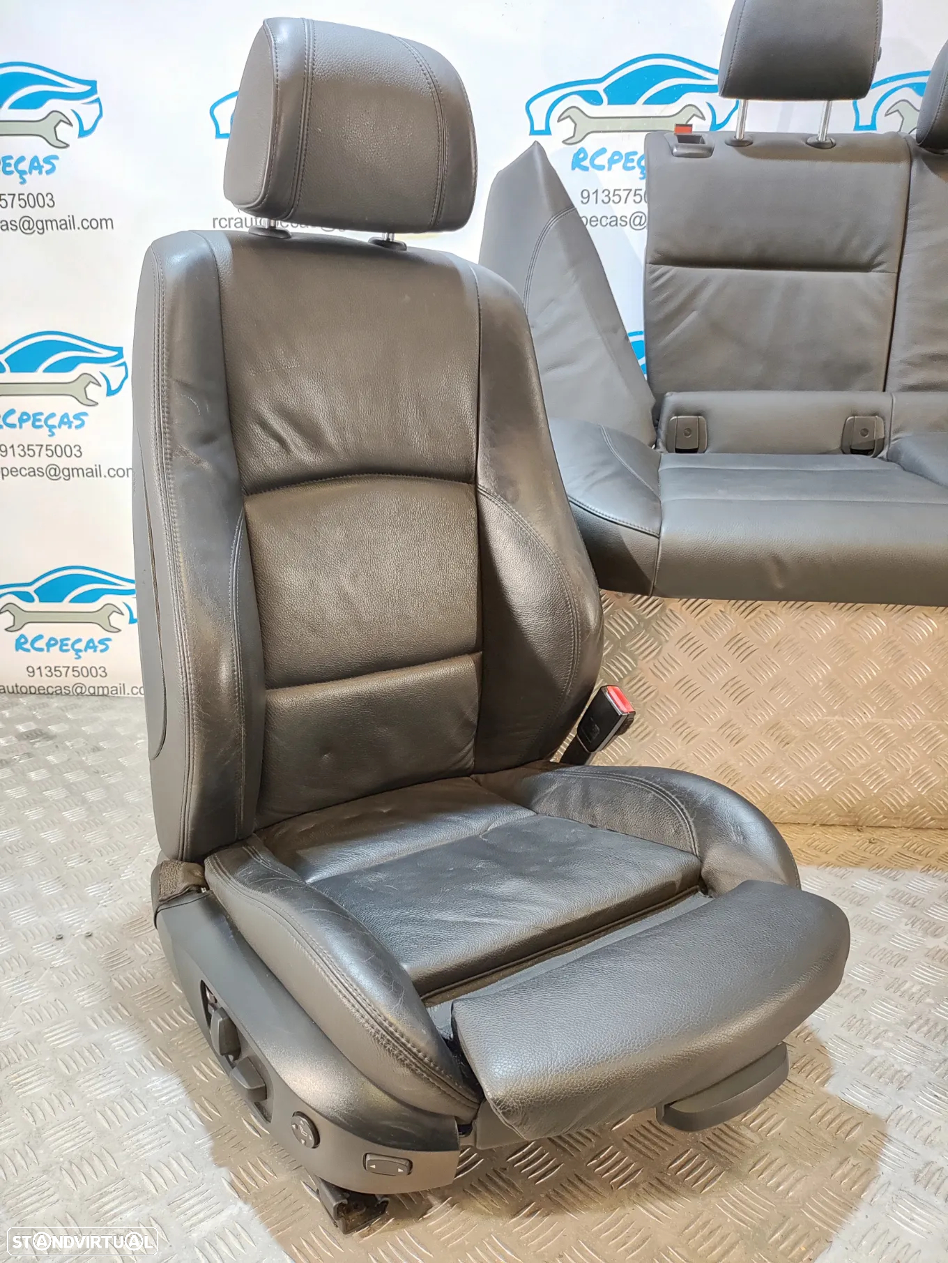 BANCOS PELE ELECTRICOS AIRBAG BMW SERIE 1 E87 PACK M - 5