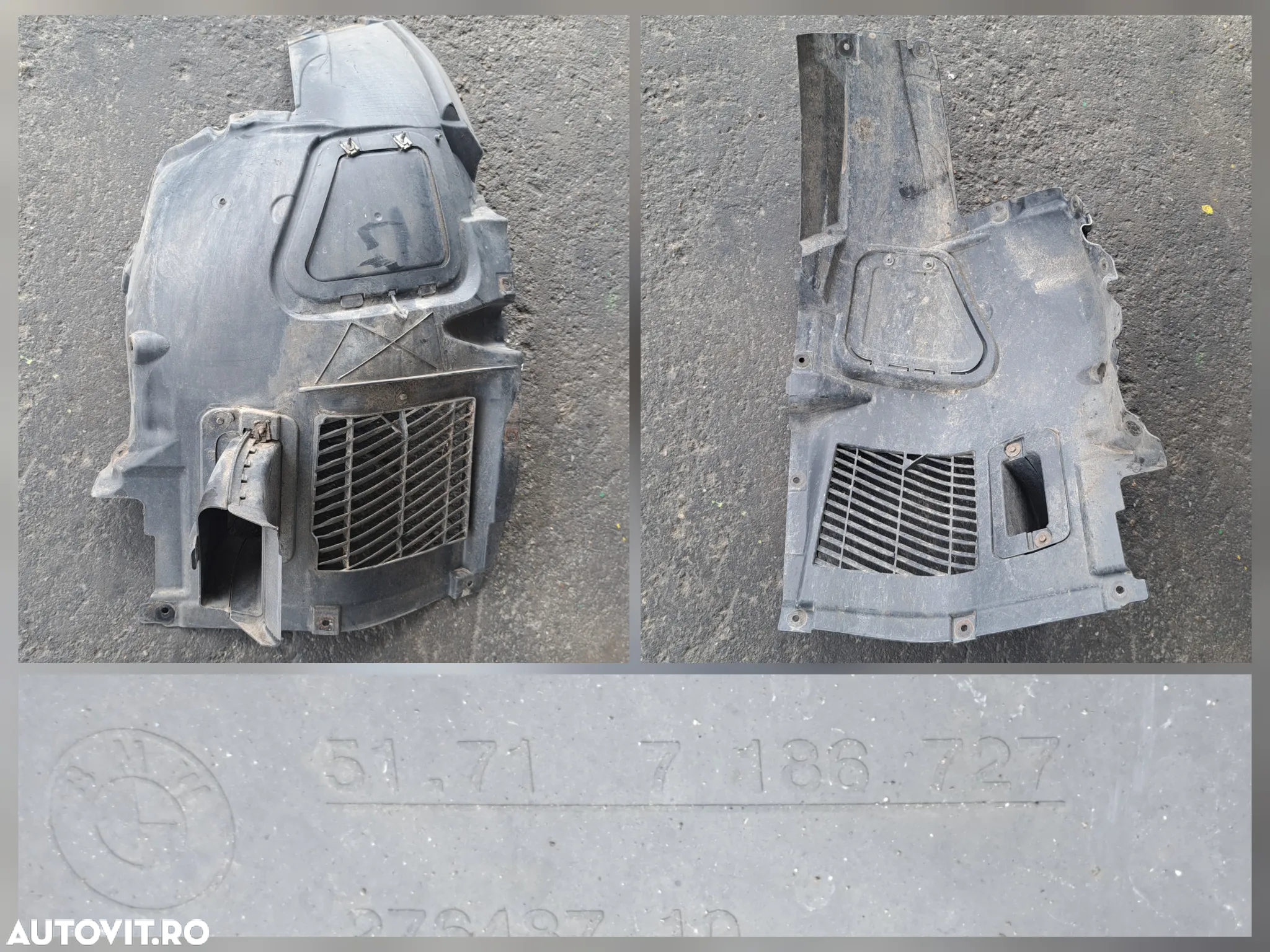 Aparatoare noroi stg dr spate Carenaj stg fata Deflector bara dr spate Scut Rezervor F10+LCI F11+LCI - 3