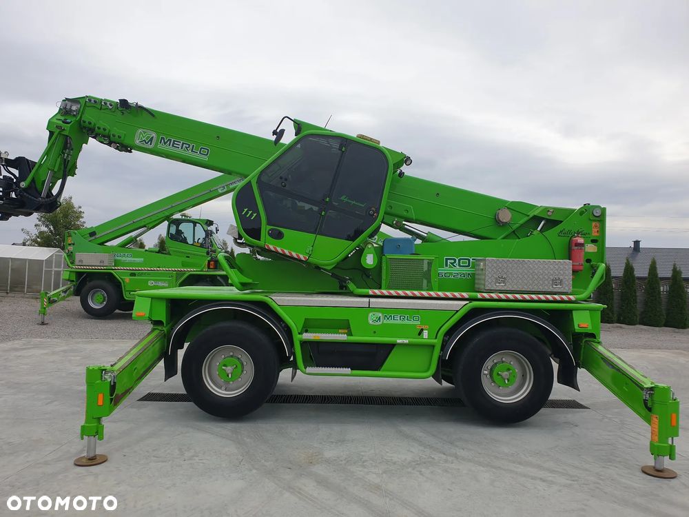 Merlo ROTO 60.24 MSCC KOSZ/WIDŁY/PILOT SPROWADZONA PIĘKNY STAN - 2