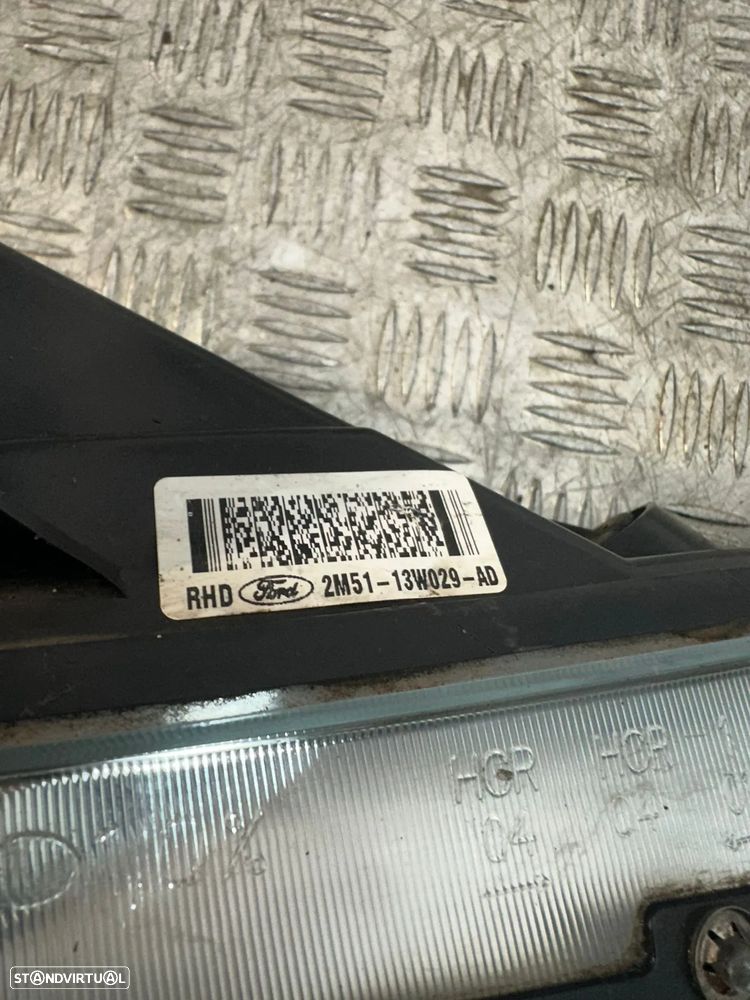 .Oticas Farol Frente Frontal Esquerda Direita Original Ford Focus I 1 Mk1 2M51-13W029-AD 2M51-13W030-AE 1998 a 2005 - 7