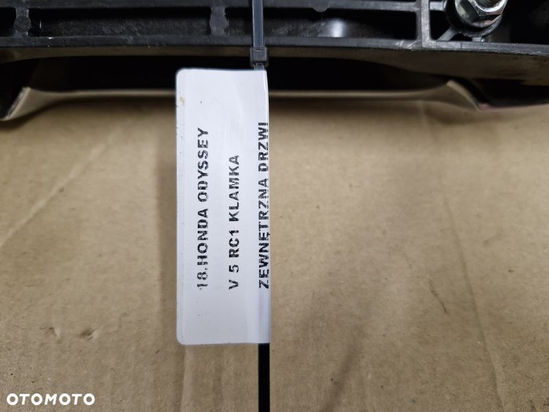 honda odyssey v rc1 klamka zewnętrzna drzwi lewy tył lewa tylna chrom t6arrlg - 8