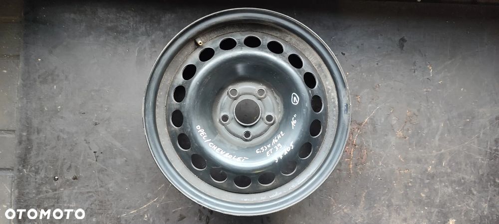 FELGI STALOWE 5X105 6.5Jx16 CALI ET39 OPEL ASTRA J K fi 56.6 KOMPLET 4 SZTUKI - 2