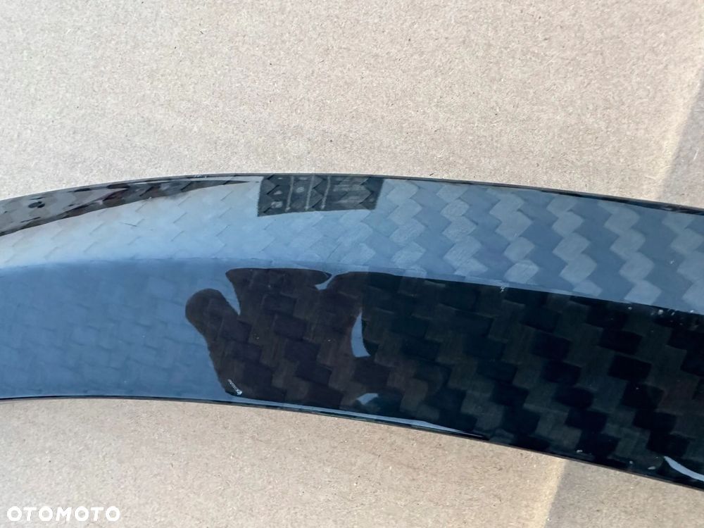 LISTWA BŁOTNIKA LEWY PRZÓD AUDI RSQ8 Q8 4M8 ABT CARBON ORYGINAŁ - 4