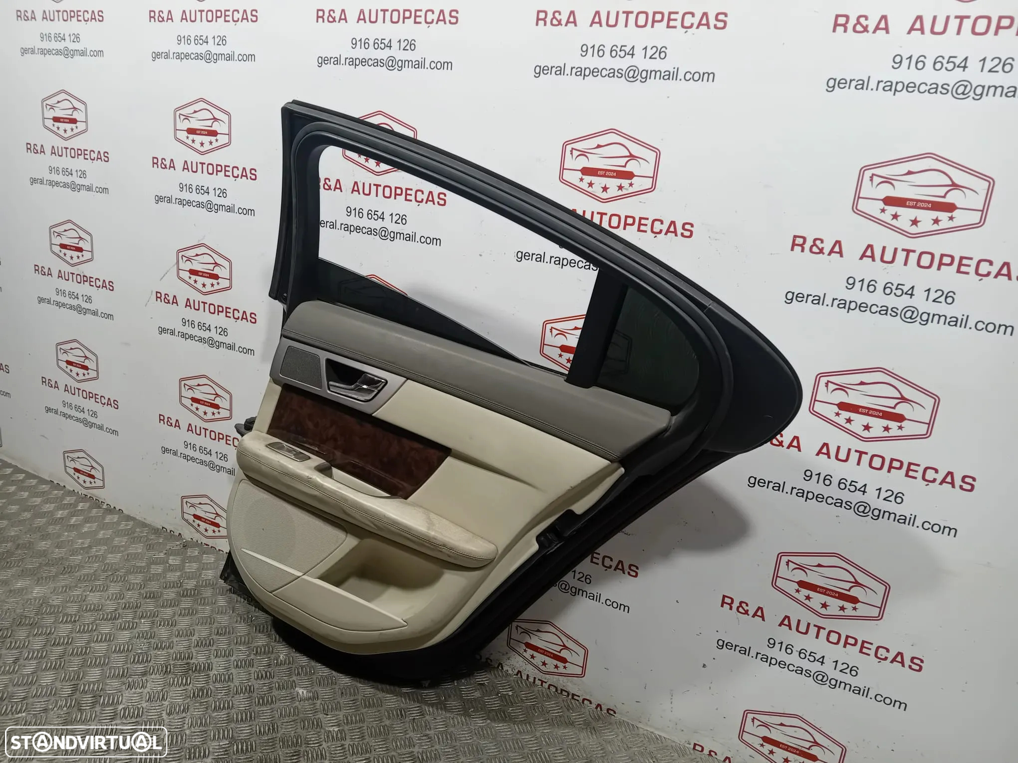 Porta Trás Traseira Direita Jaguar XF Original - 8