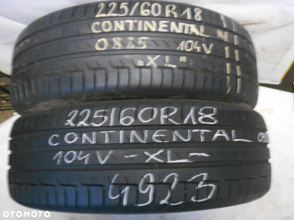 OPONY 225/60R18 CONTINENTAL PREMIUM CONTACT 6 XL DOT 0825 / 4923 7.4MM - 1