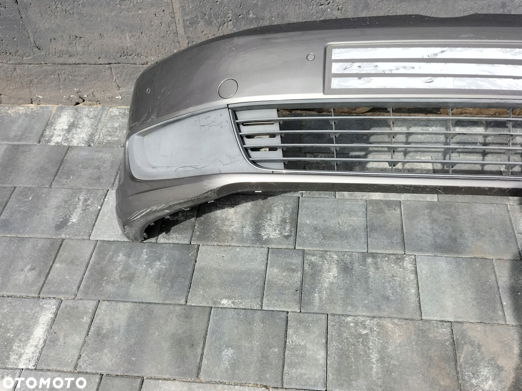 VW TOURAN I LIFT 2010-2014 ZDERZAK PRZEDNI PRZÓD XENON - 5