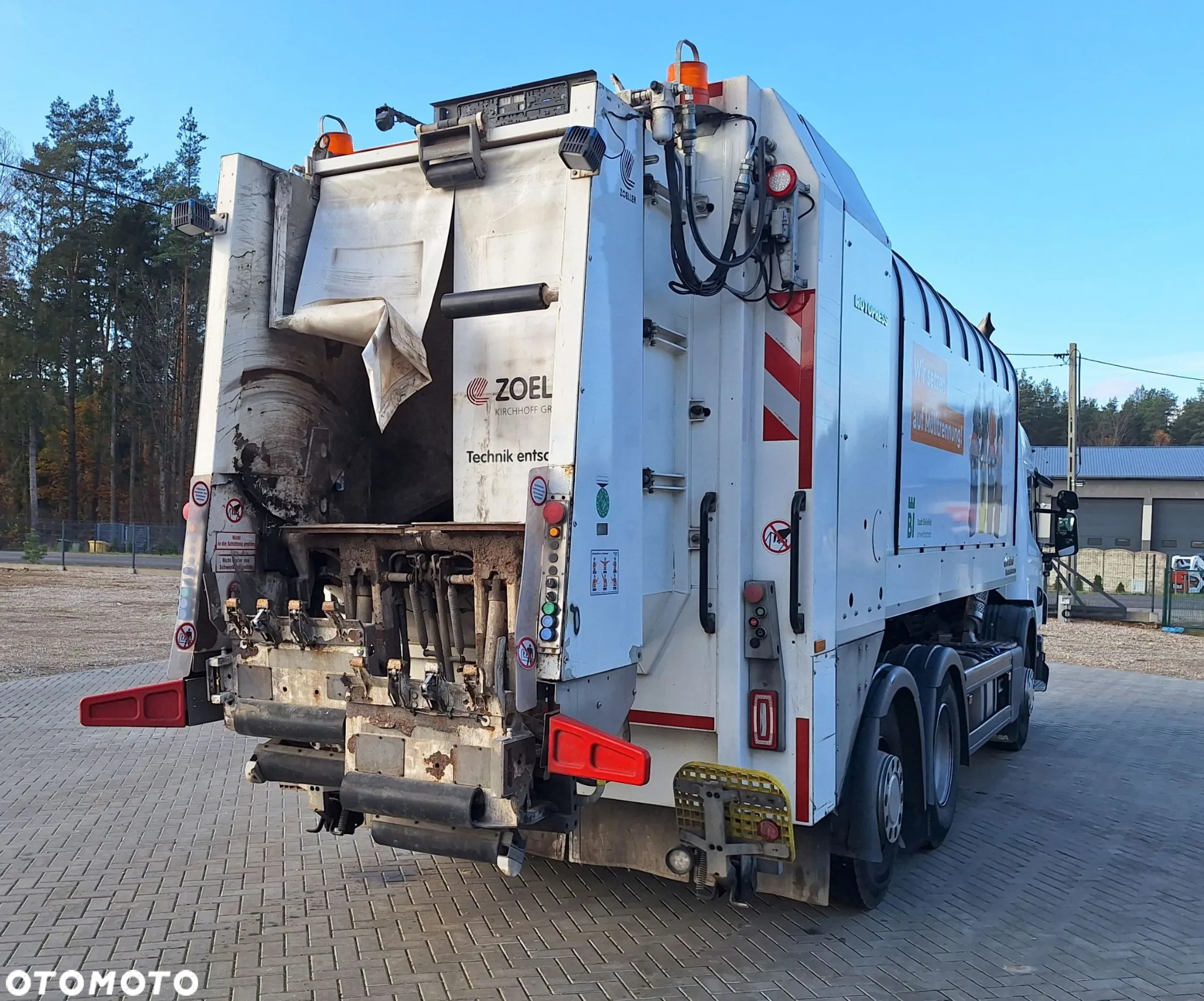 Scania P320 6X2 Faun Rotopress - 6