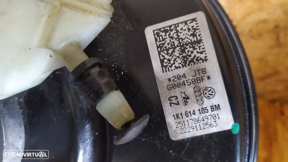 SERVOFREIO / SERVO-FREIO COM BOMBA VOLKSWAGEN GOLF VI SCIROCCO 1K1614105BM - 2