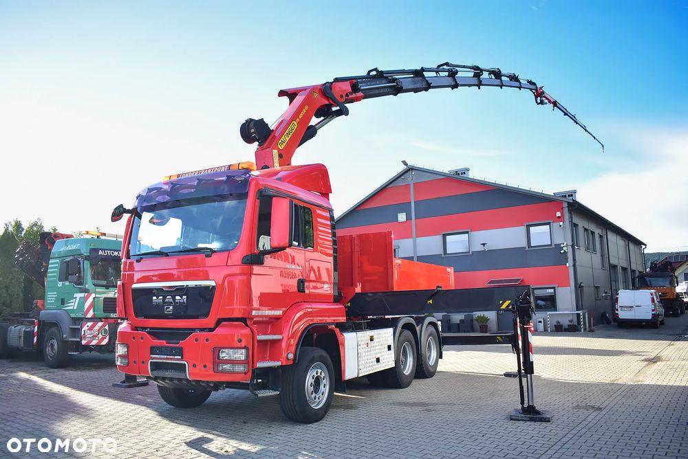 MAN TGS 26.440 6x4 BLS Ciągnik siodłowy + Palfinger PK 40002 EH + Fly JIB PJ 060 /30m./ Wciągarka/ Pilot/ HDS/ Kran/Crane /Sprowadzony !