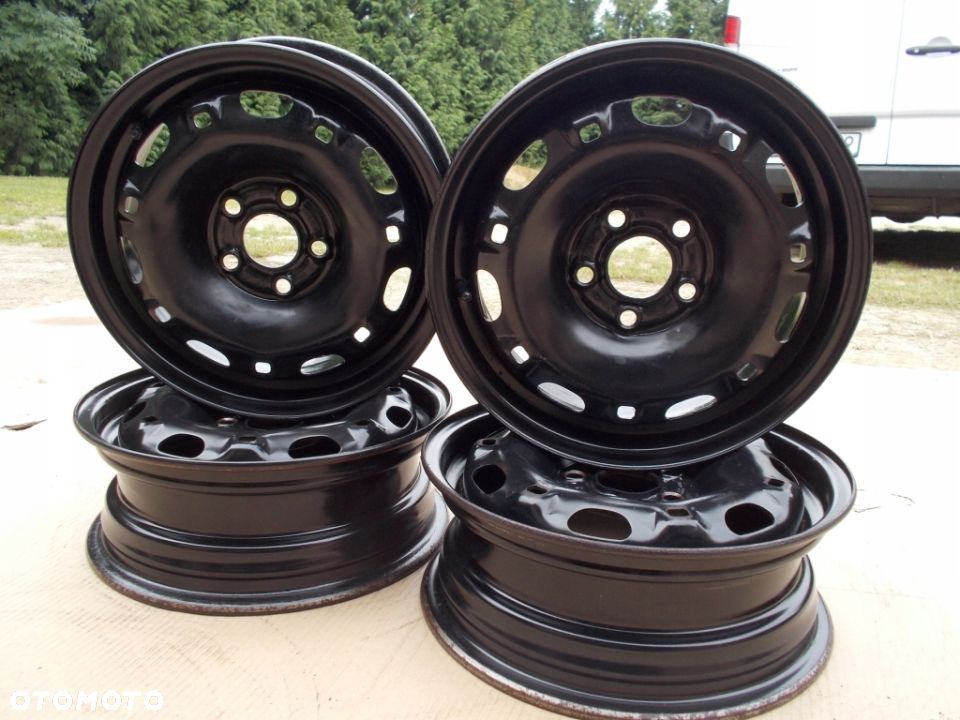 4x Felgi 14 VW Polo Skoda Fabia Praktik Rapid 5j 5x100 ET35 - 1