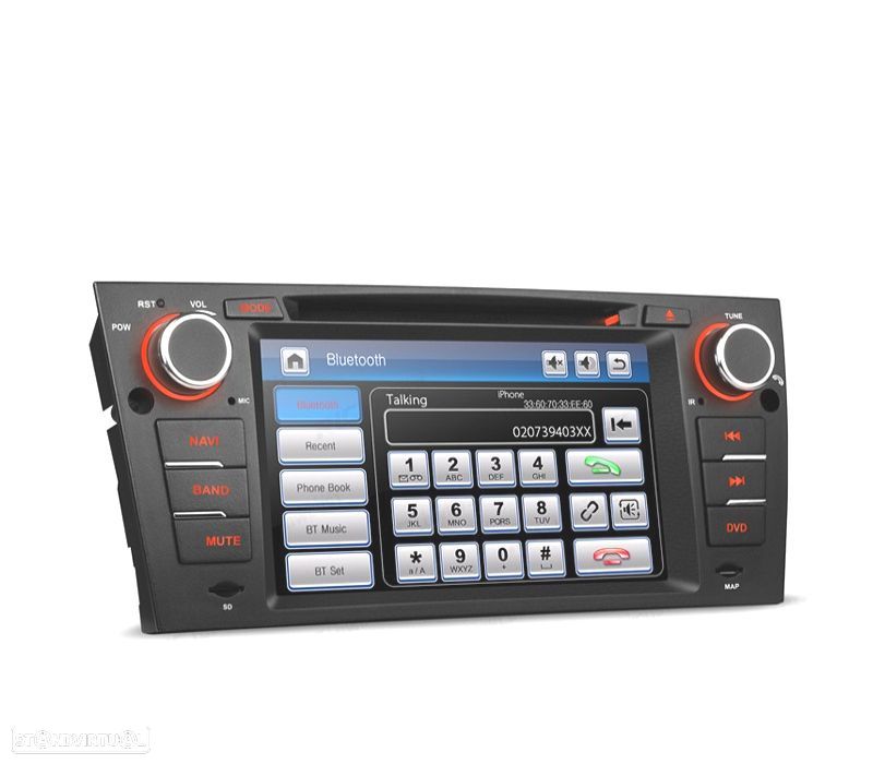 AUTO RADIO 2DIN 7" PARA BMW SERIE 3 E90 E91 /92/93 05-10 USB GPS TACTIL HD - 4